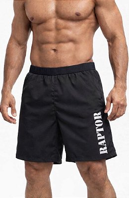 Bermuda Workout Preto Militar Raptor