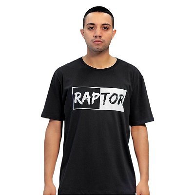 Camiseta Raptor Art  Preta