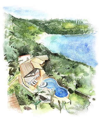 Identidade Visual em Aquarela para Casamento dos Sonhos