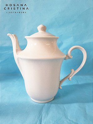 Bule Porcelana
