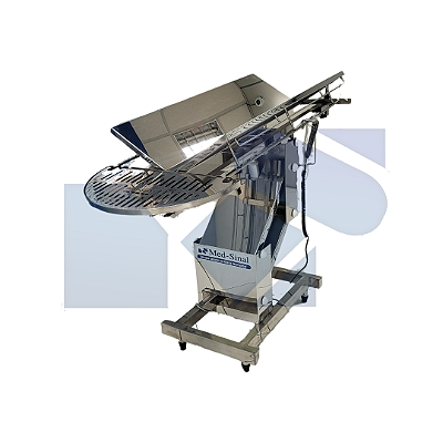 Mesa Calha Pantográfica Inox 2 Motores