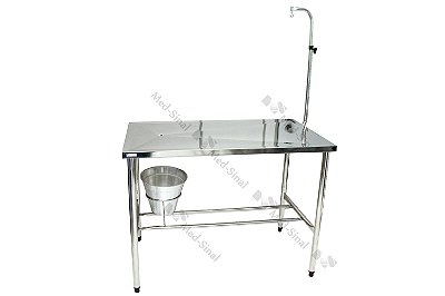 Mesa Atendimento Veterinária Inox