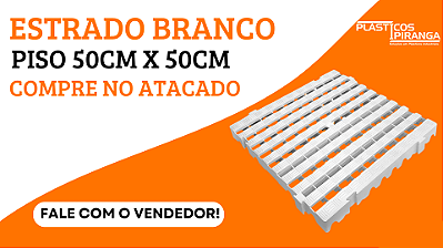 estrado branco/mini banner/ atacado