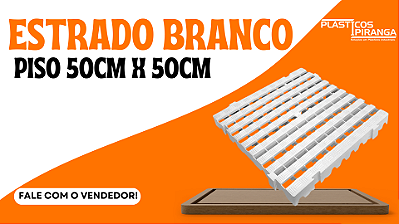 estrado branco/mini banner/ atacado