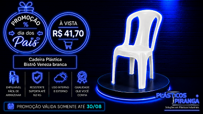 mini banner dia dos pais cadeira veneza