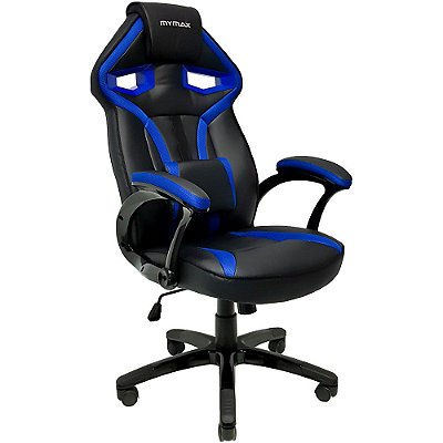 Cadeira Gamer Mymax MX1 Azul