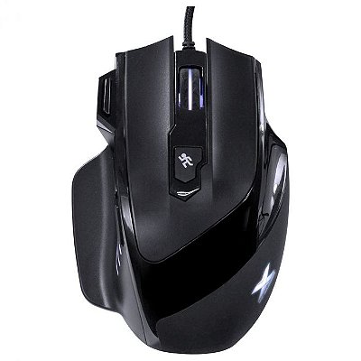 Mouse Gamer Interceptor 7200 Dpi Com Ajuste De Peso