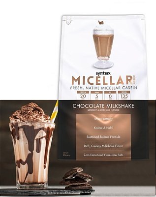 CASEINA MICELAR CREME SYNTRAX - CHOCOLATE MILKSHAKE 907g
