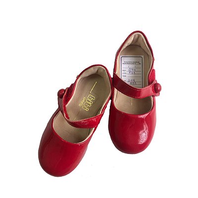sapato bibi vermelho
