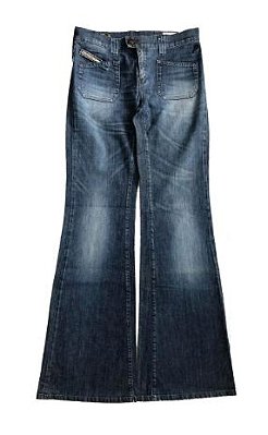 calça jeans diesel feminina