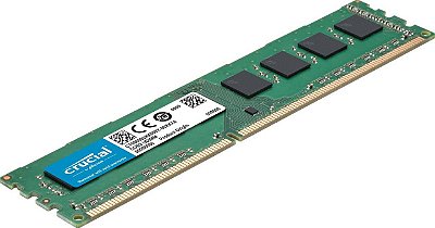 Crucial Memória de desktop RAM 8GB DDR3 1600 MHz CL11 CT102464BD160B