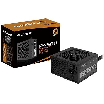 FONTE GIGABYTE 450W 80 PLUS BRONZE GP-P4