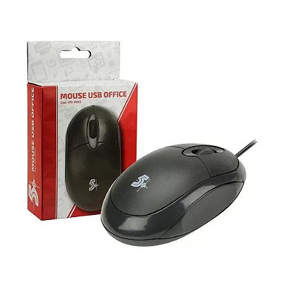 MOUSE USB OFFICE SIMPLES - 5+