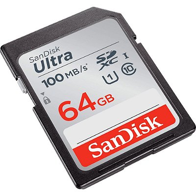 CARTAO DE MEMORIA SD 64GB ULTRA  SDSDUNR-064G-GN6IN - SANDISK