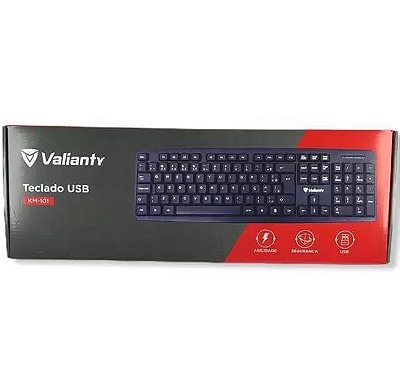 TECLADO USB BASIC VALIANTY KM-101