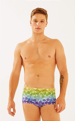 Sunga Larga Coqueiro Tie Dye