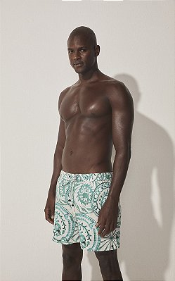 Short Casual Pratos Ornamentais