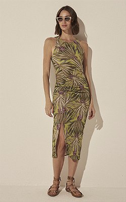 Vestido Midi Vasos