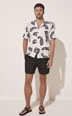 Camisa Manga Curta Cashmere