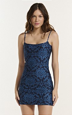 Vestido Lila Ikat Blues