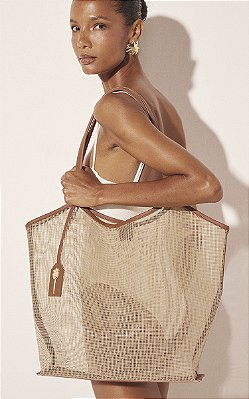 Bolsa Tote Marrom