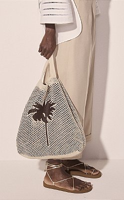 Bolsa Tote Flora Off White