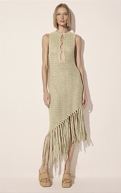 Vestido Midi Sirena Verde