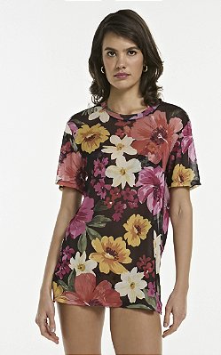 Camiseta Alicia Floral Art