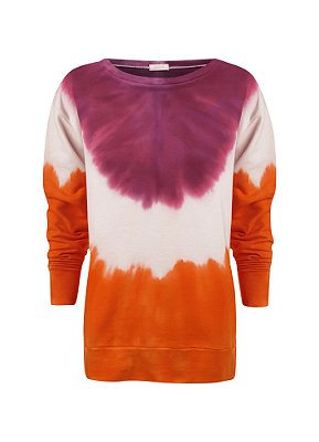 Moletom Tie Dye Laranja