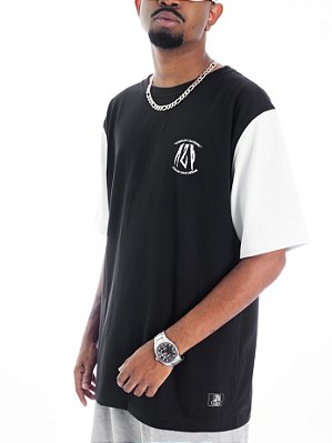 Camiseta Azebra Reverso Preta