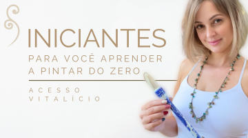 Curso Iniciantes de Pintura em Cerâmica. Para você aprender a pintar do zero