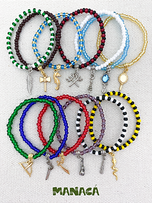Pulseiras de Miçangas Jablonex – Orixás e Entidades | Umbanda e Candomblé
