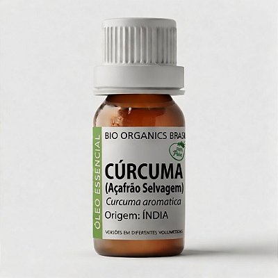 Óleo Essencial de Cúrcuma (Açafrão Selvagem) 10ML