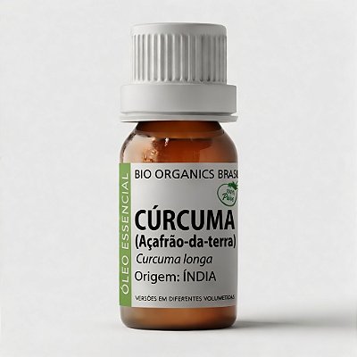Óleo Essencial de Cúrcuma (Açafrão da Terra) 10ML
