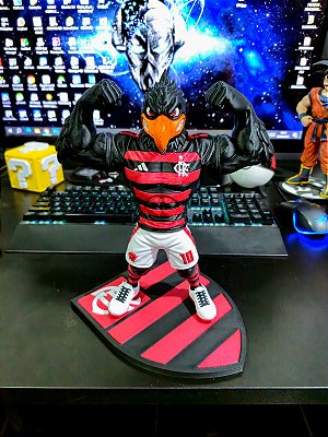 BONECO URUBU MASCOTE FLAMENGO