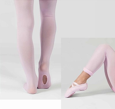 Meia Calça de Ballet Conversível Suplex - Evidence