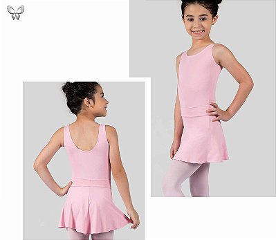 Saia em Helanca com Cós - Ballet - Evidence - Infantil e Adulto