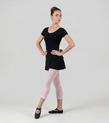 Saia de Ballet de Amarrar Adulto Preta
