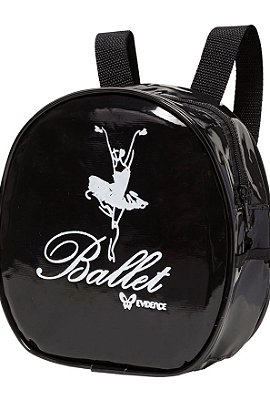 Bolsa Mochila Verniz Infantil - Ballet