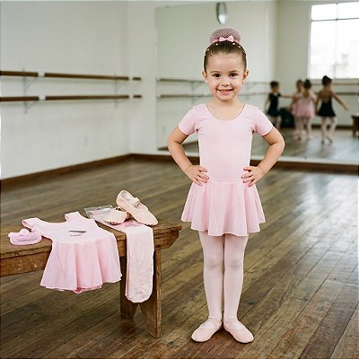 Kit de Ballet Completo Infantil | Alta qualidade | 08 a 12 anos | Evidence