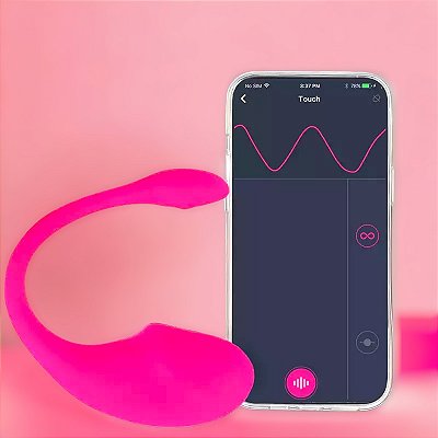 Vibrador Lola com Controle via Bluetooth