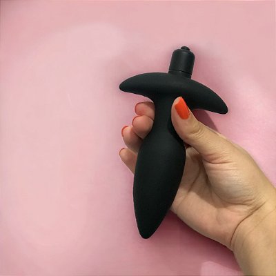 Plug com Vibrador 10 modos de Vibração