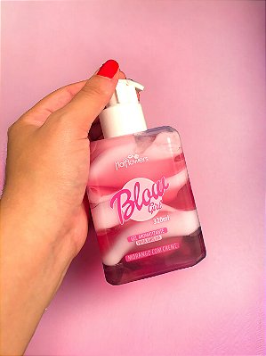 Blow Mix de Gel e Creme Hidratante Beijável 320ml Hot Flowers
