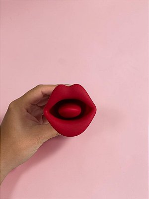 Vibrador Magic Mouth Simulador de Oral Beijos e Sucção