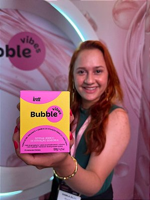 Bubble Vibes 3 em 1, com esferas de ativação e aroma de chiclete – 120g Intt