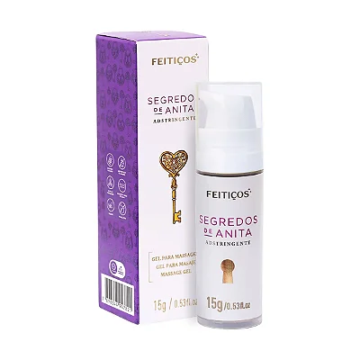 Segredos de Anita Gel Adstringente Apertadinha 15g Feitiços