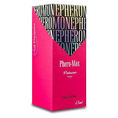 Phero Max Palawan Perfume Afrodisíaco com Feromônios Feminino 15ml La Pimienta