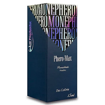 Phero Max Pamukkale Homem Perfume Afrodisíaco com Feromônios 15ml La Pimienta