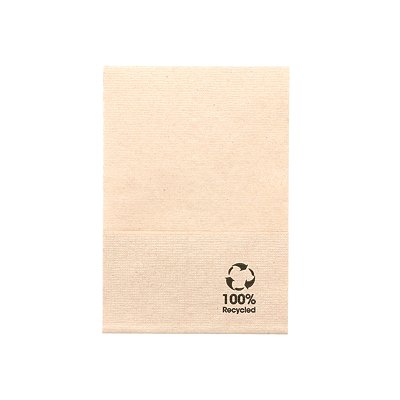 Guardanapo Mini Papel Kraft Natural 17x17cm 23g CX 9.600un
