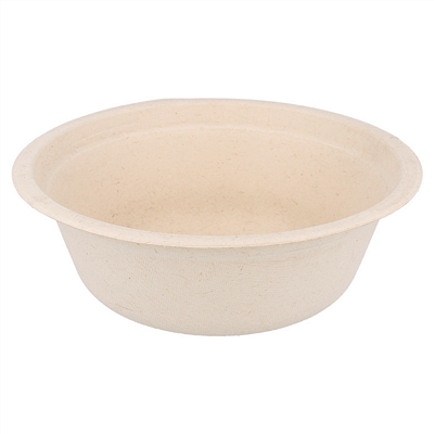 Tijela Bowl Anders Pack 500ml Ø15,5x5,4cm Bagaço Cana NATURAL BPA Free 600un